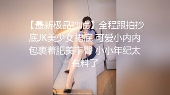 【最新极品抄底】全程跟拍抄底JK美少女裙底 可爱小内内包裹着肥美丰臀 小小年纪太有料了