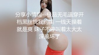 分享小情趣--极品无毛逼穿开档黑丝找我约操 一线天操着就是爽 妹子不停叫着太大太深搞坏了