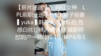 【新片速遞 】 ✿网红女神✿ LPL前职业选手WE大舅子前妻▌yuka ▌韩系大尺度私拍 性感白丝珍珠内裤诱惑 摄影师怼阴户一顿咔[2.1G/MP4/8:57]