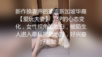 新作换妻界的顶流新加坡华裔【爱玩夫妻】，3P的心态变化，女性视角的独白，被陌生人进入最私密的地方，好兴奋好羞耻！