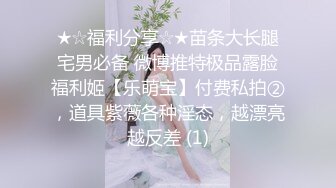 ★☆福利分享☆★苗条大长腿宅男必备 微博推特极品露脸福利姬【乐萌宝】付费私拍②，道具紫薇各种淫态，越漂亮越反差 (1)