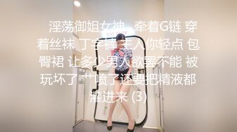 ✨淫荡御姐女神✨牵着G链 穿着丝袜 丁字裤 主人你轻点 包臀裙 让多少男人欲罢不能 被玩坏了 艹喷了还要把精液都灌进来 (3)