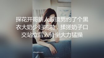 探花开哥新人眼镜男约了个黑衣大奶少妇啪啪，揉搓奶子口交站立后入骑坐大力猛操