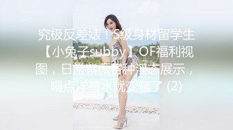 究极反差婊！S级身材留学生【小兔子subby】OF福利视图，日常紫薇各种淫态展示，喝点洋墨水就变骚了 (2)