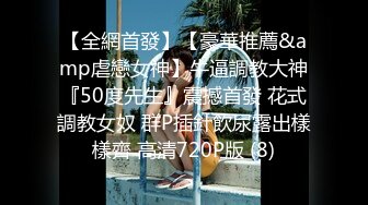 【全網首發】【豪華推薦&amp虐戀女神】牛逼調教大神『50度先生』震撼首發 花式調教女奴 群P插針飲尿露出樣樣齊 高清720P版 (8)