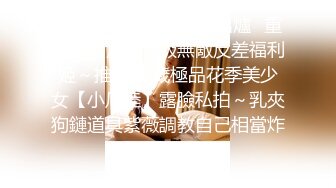 【全網首發】《新鮮出爐☀重磅炸彈》新晉級無敵反差福利姬～推特19歲極品花季美少女【小瓜陸】露臉私拍～乳夾狗鏈道具紫薇調教自己相當炸裂 (1)