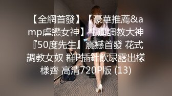 【全網首發】【豪華推薦&amp虐戀女神】牛逼調教大神『50度先生』震撼首發 花式調教女奴 群P插針飲尿露出樣樣齊 高清720P版 (13)