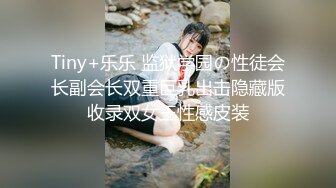 Tiny+乐乐 监狱学园の性徒会长副会长双重巨乳出击隐藏版收录双女王性感皮装