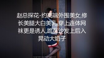 赵总探花-约高端外围美女,修长美腿大白美乳,穿上连体网袜更是诱人,跪在沙发上后入晃动大奶子